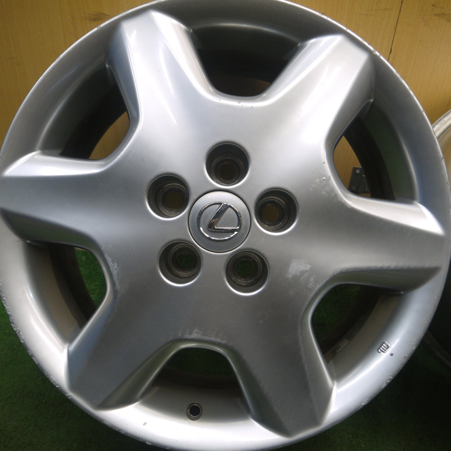 *送料無料* 4本価格★トヨタ 30系 セルシオ 純正 ホイール 17インチ 17×7.5J PCD114.3/5H レクサス★4032905Hホ
