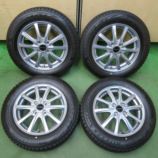バリ溝！23年！キレイ！9.5分以上★スタッドレス 175/65R15 ブリヂストン ブリザック VRX2 BALMINUM バルミナ 15インチ PCD100/4H★5111810イス