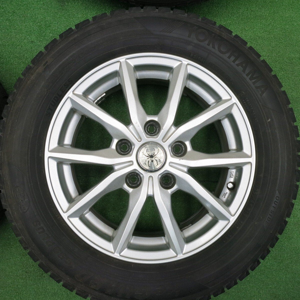 4本価格★スタッドレス 195/65R15 ヨコハマ アイスガード iG50 プラス EURO SPEED SPIDER-S 15インチ PCD114.3/5H★4120506TNス