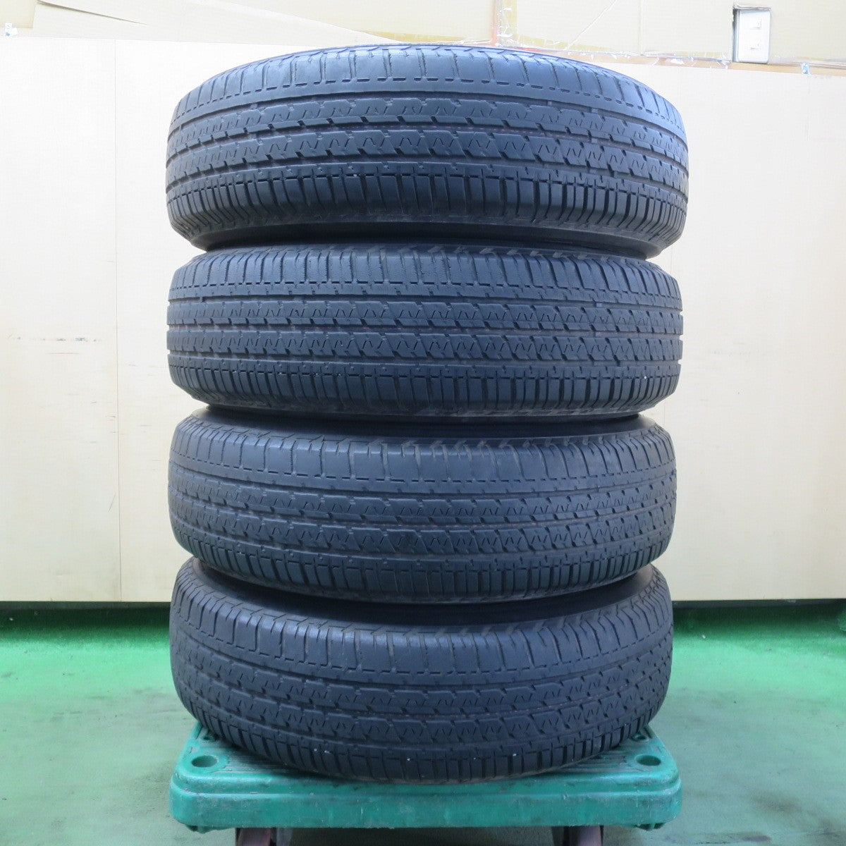 キレイ★スズキ JB74W ジムニー シエラ 純正 195/80R15 ブリヂストン デューラー H/T 684Ⅱ 15インチ PCD139.7/5H★6042803イノ