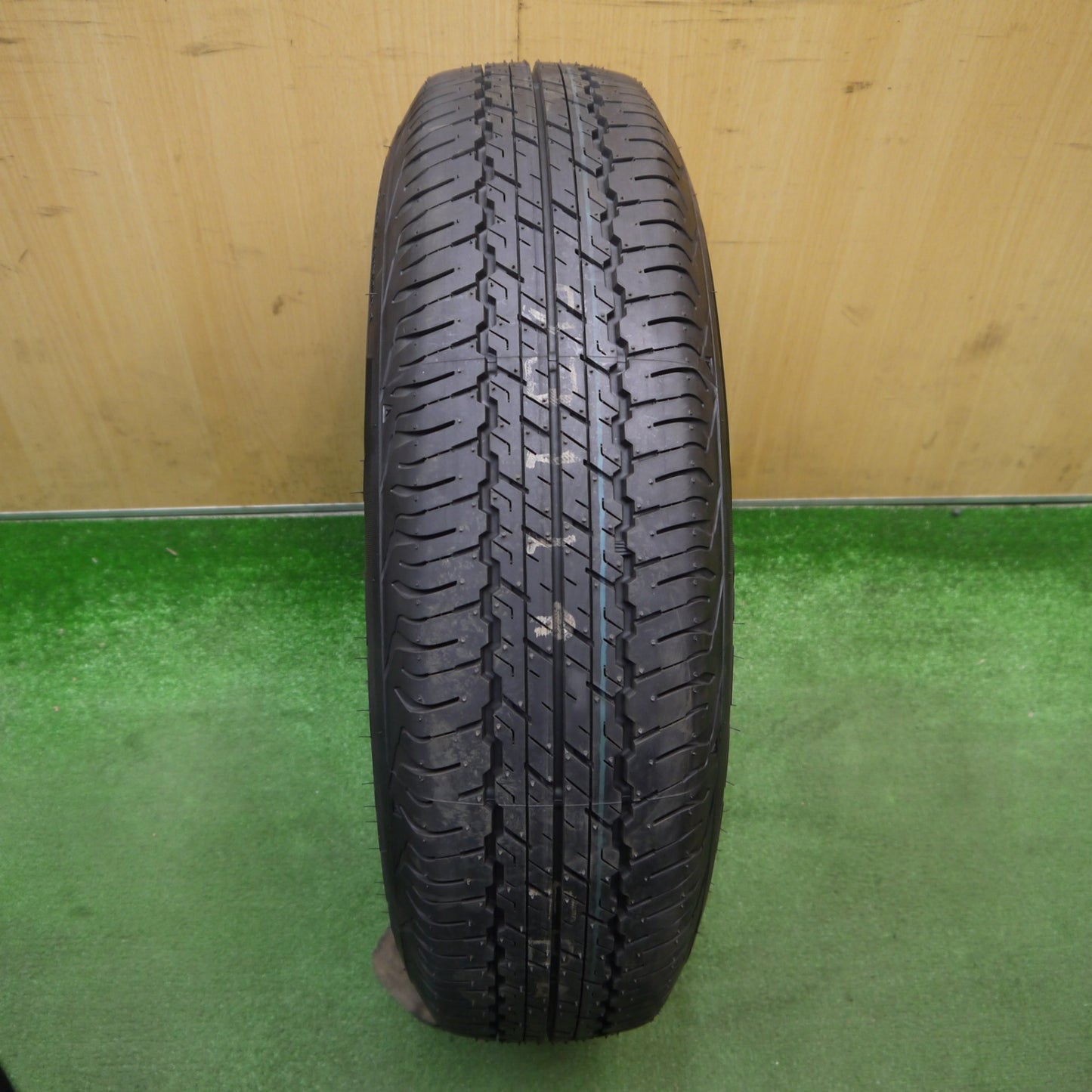 未使用！24年！1本★スズキ ジムニー シエラ 純正 スチール 195/80R15 ダンロップ AT20 グラントレック スペア 背面 15インチ PCD139.7/5H★6022401Hノ