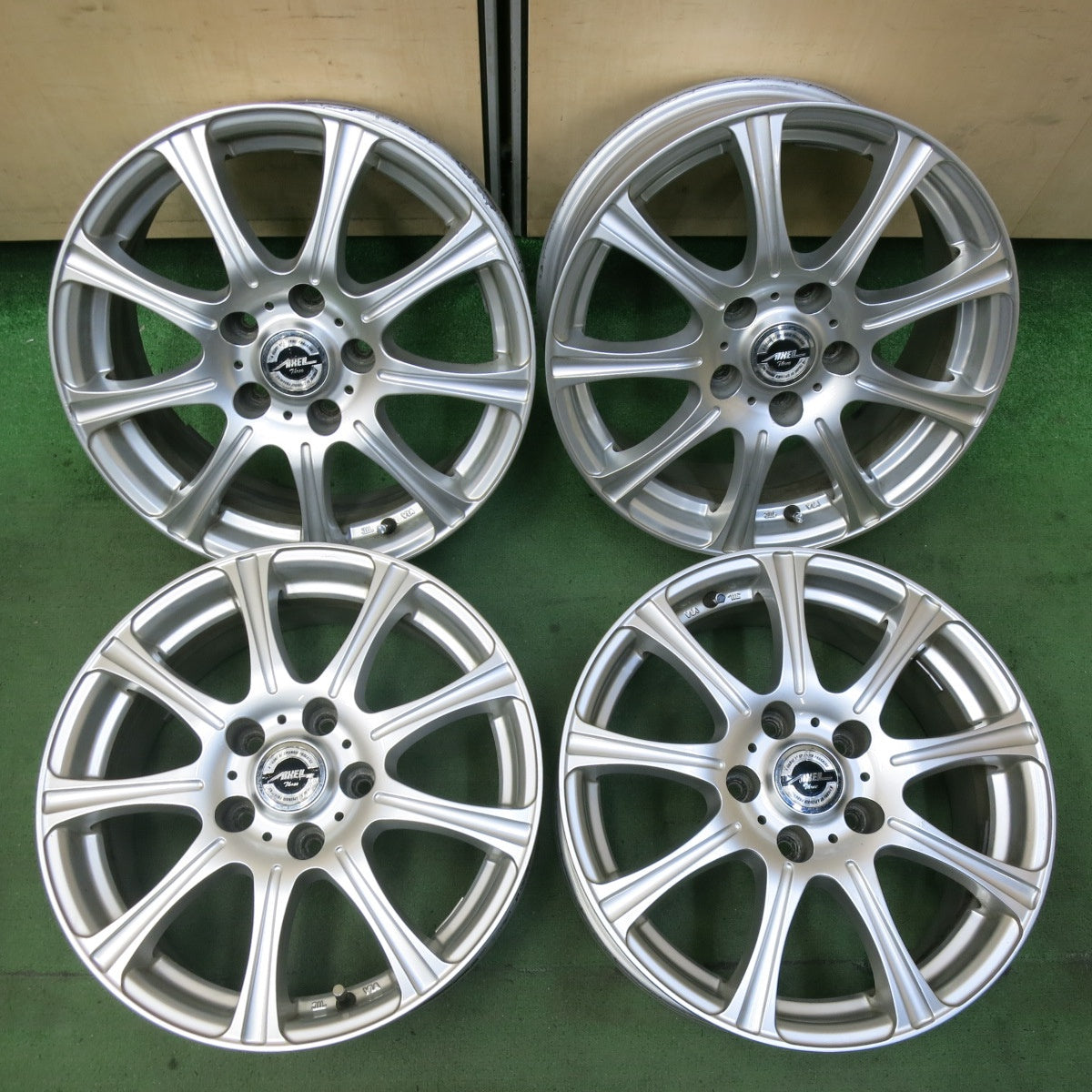 4本価格★AXEL Three weds アクセル ウェッズ 16インチ ホイール 16×6.5J PCD114.3/5H★5062408SYホ
