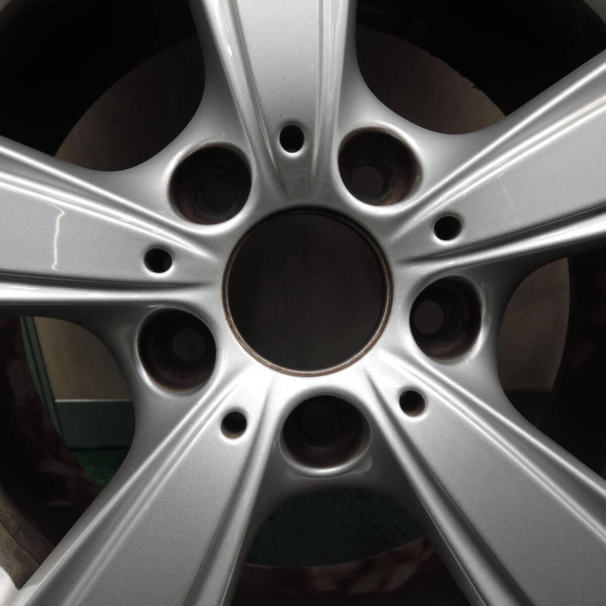 バリ溝 綺麗 9分★BMW 1シリーズ F20 純正 205/55R16 スタッドレス ピレリ アイスアシンメトリコプラス PCD120/5H★4010707TNス