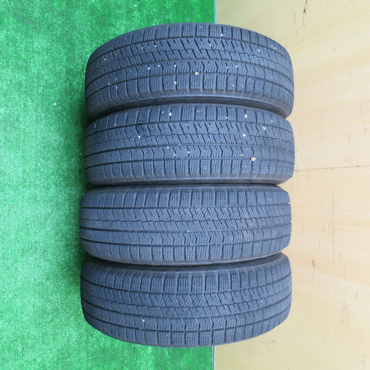 バリ溝！23年！キレイ！9分★スタッドレス 185/60R16 ブリヂストン ブリザック VRX2 BALMINUM バルミナ 16インチ PCD100/4H★5100806NJス