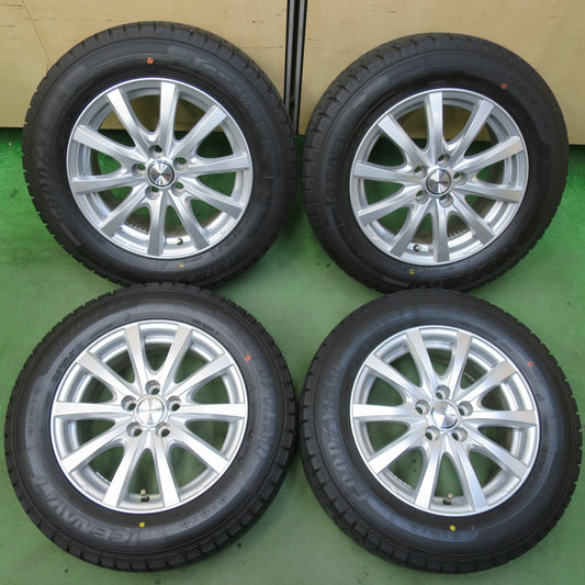 バリ溝！22年！キレイ！9.5分以上★プリウス 等 195/65R15 スタッドレス グッドイヤー アイスナビ7 ravrion RS01 ラブリオン 15インチ PCD100/5H★5111401イス