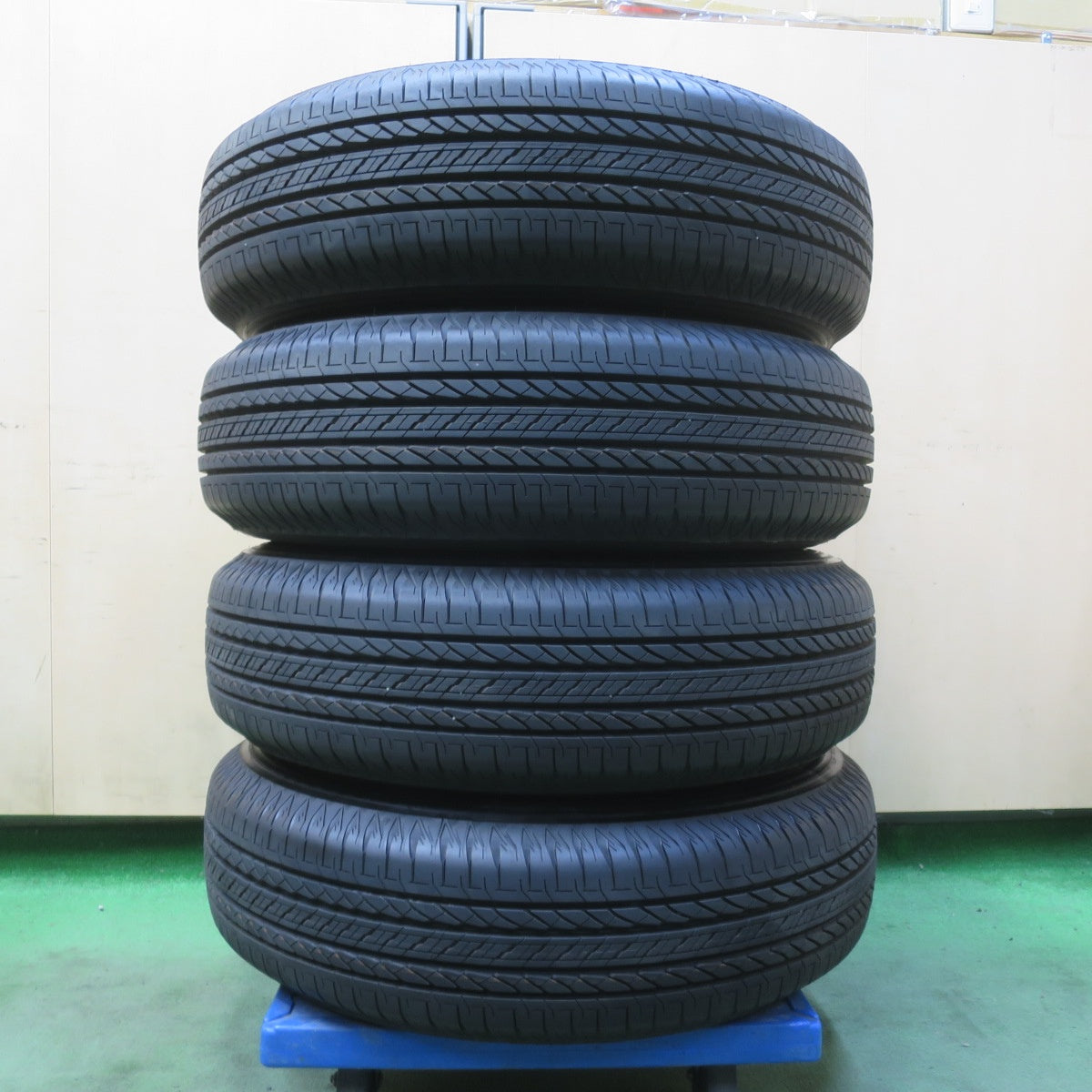 新車外し！25年★スズキ JB74Ｗ ジムニー シエラ 純正 195/80R15 ブリヂストン デューラー H/L 852 15インチ PCD139.7/5H★6052505イノ