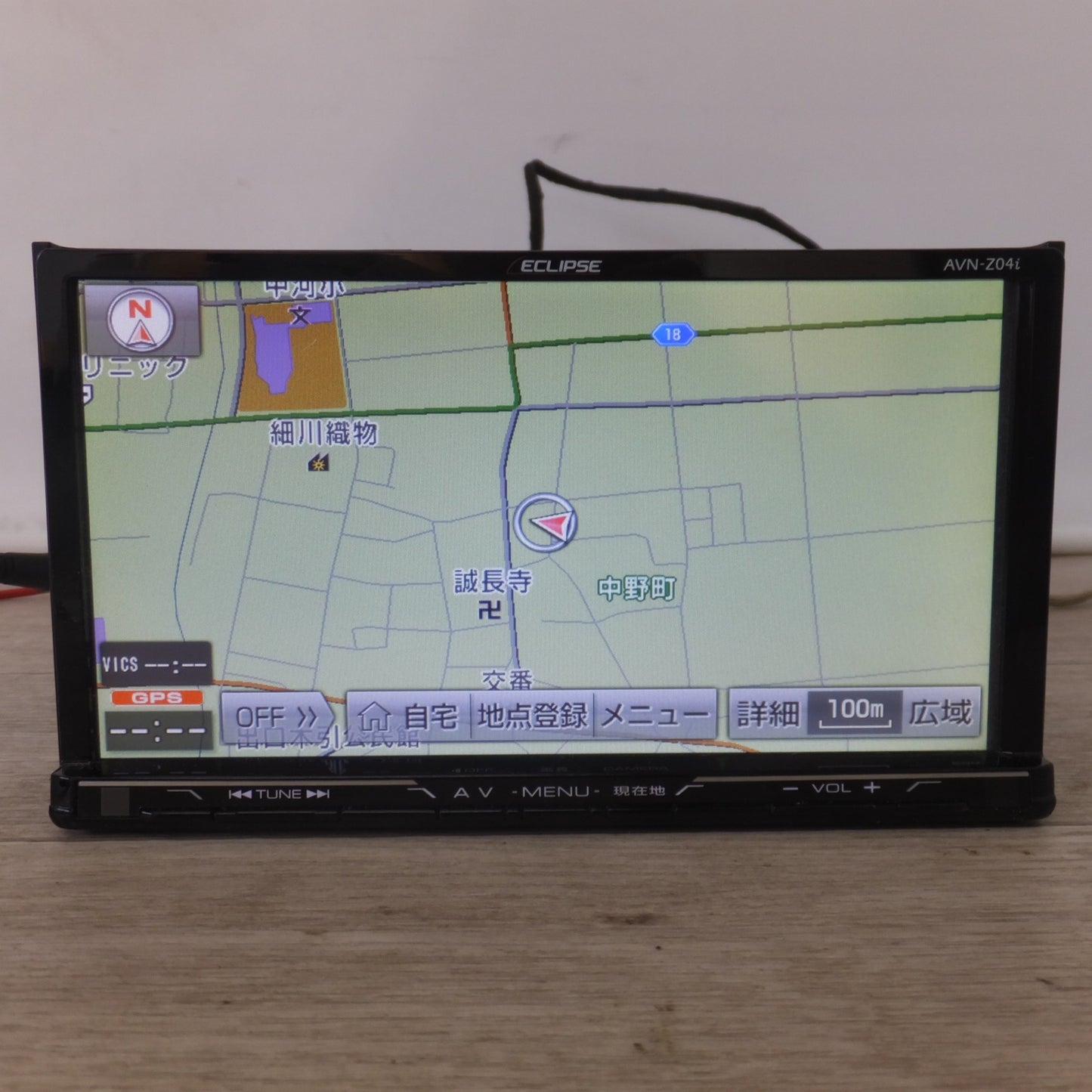[送料無料] ★富士通テン イクリプス ECLIPSE メモリーナビゲーション AVN-Z04i[17]★