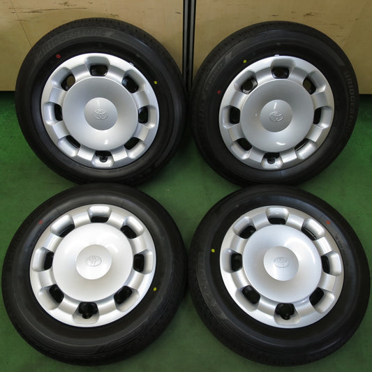 新車外し！25年★トヨタ 10系 シエンタ 純正 スチール 185/65R15 ブリヂストン エコピア EP150 15インチ PCD100/5H★5053003イノ