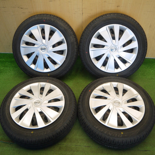 ほぼ未使用！25年★日産 デイズ 純正 スチール 155/65R14 ダンロップ エナセーブ EC204 14インチ PCD100/4H★6041401Hノ