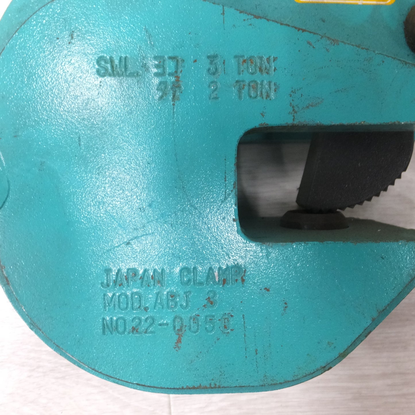 [送料無料] ◆JAPAN CLAMP 日本クランプ 横つり縦つり兼用クランプ ABJ-3 最大使用荷重 横3トン 縦２トン 2個セット (2)◆