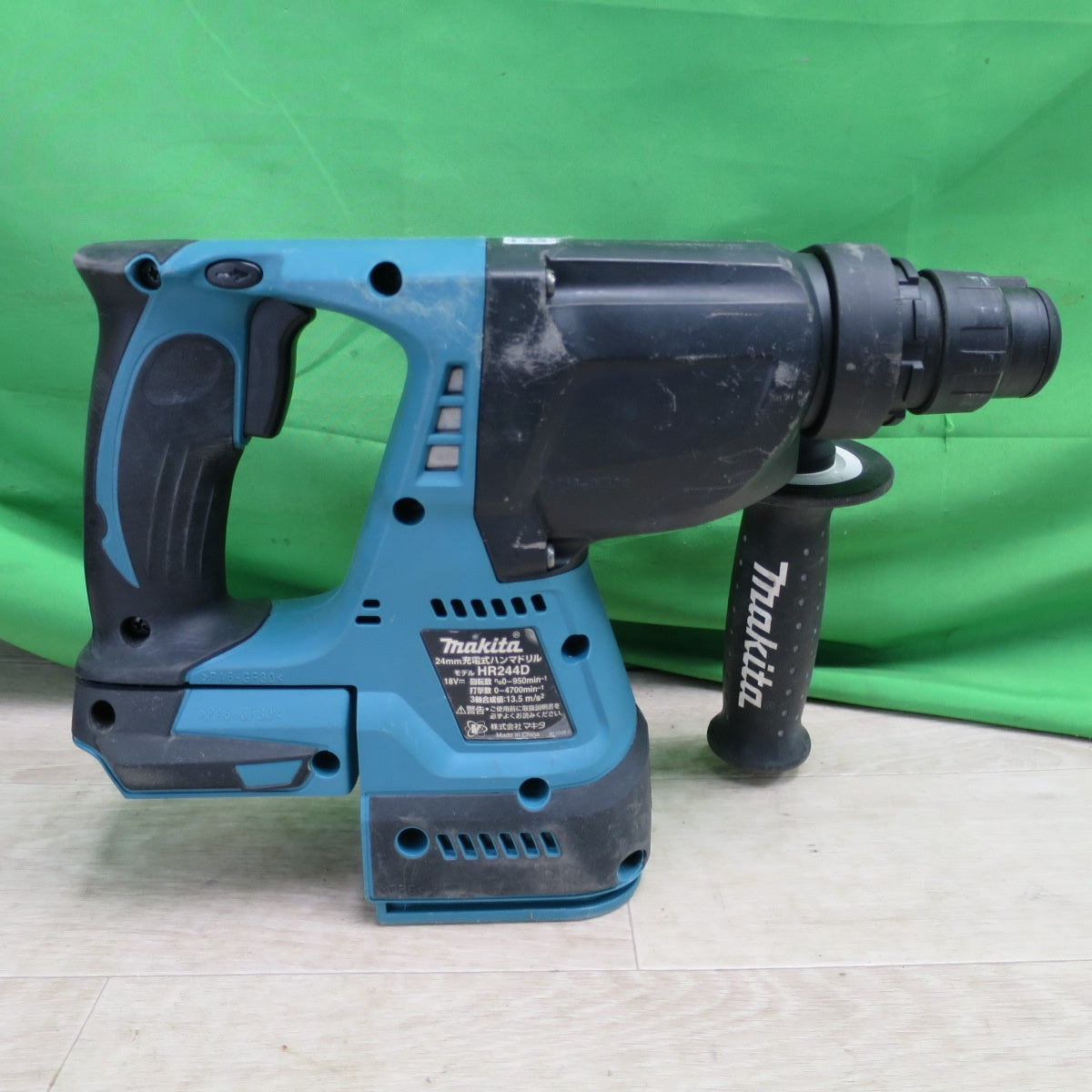 [送料無料] ☆makita マキタ 充電式ハンマドリル HR244D 18V 工具 DIY ビット 測定 アダプター 工事 現場 電動☆