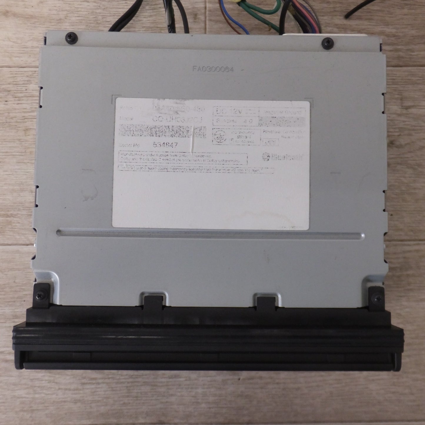 [送料無料] 現状品★パナソニック製 ホンダ 純正 ベーシックインターナビ Gathers VXM-145VSi 08A40-S50-430　セキュリティロック(44)★