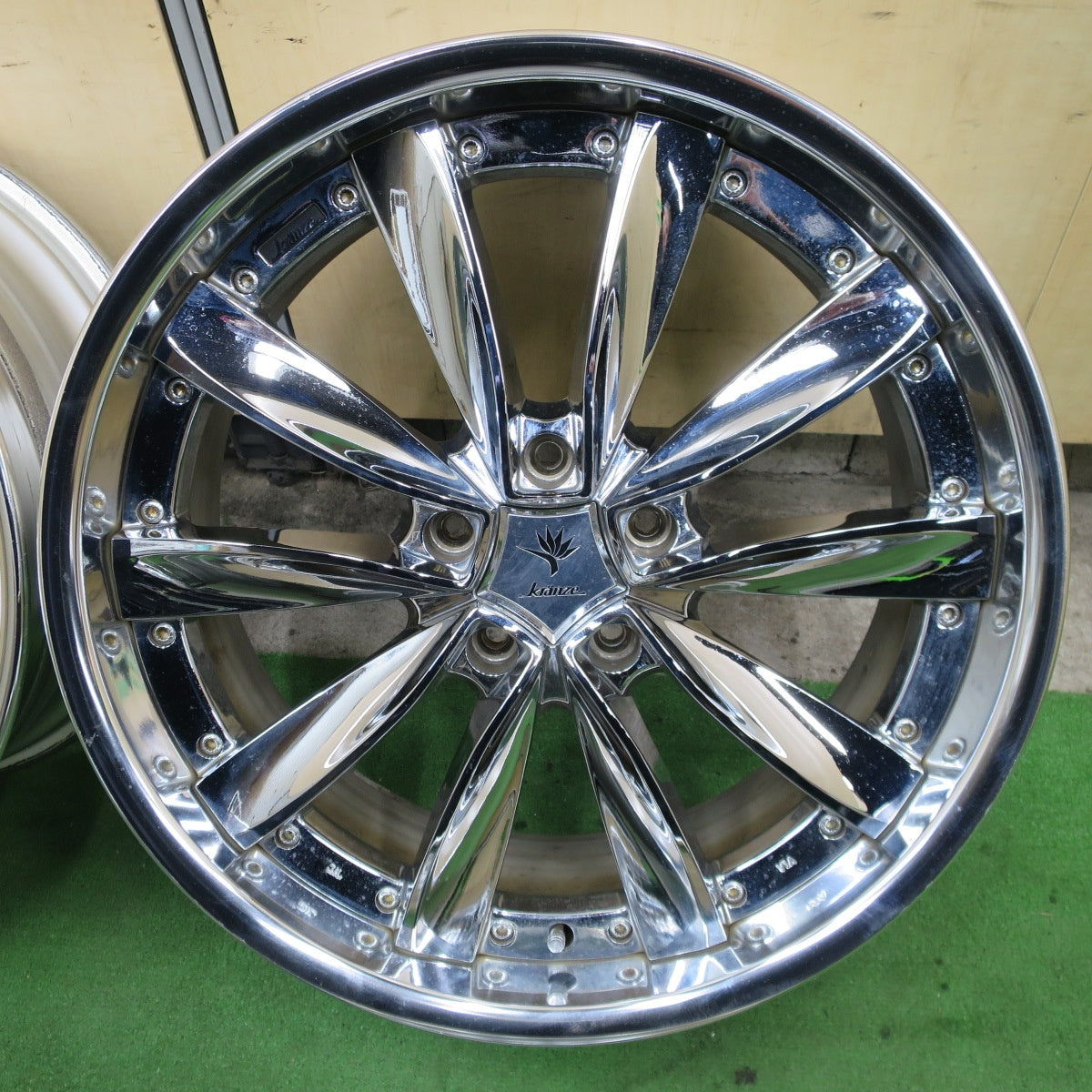 4本価格★kranze CHRISHNA クレンツェ クリシュナ 19インチ ホイール 19×8.5J 19×9.5J PCD114.3/5H★6022801ナホ