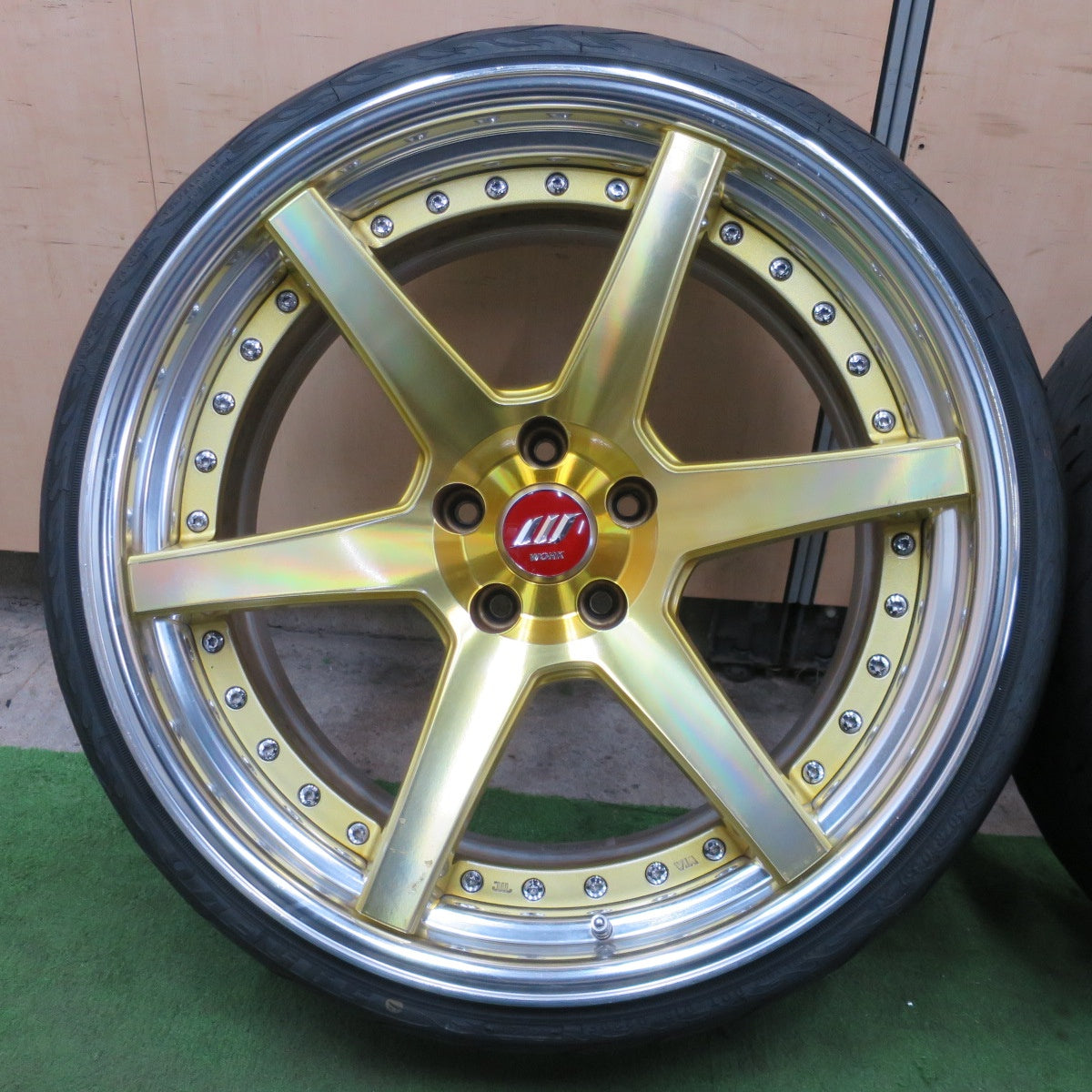 バリ溝！23年！8.5分★WORK ZEAST ST1 ZE1 225/30R20 245/30R20 ファイナリスト 595 EVO デリンテ サンダー D7 ワーク ジースト 20インチ PCD114.3/5H★6042202ナノ