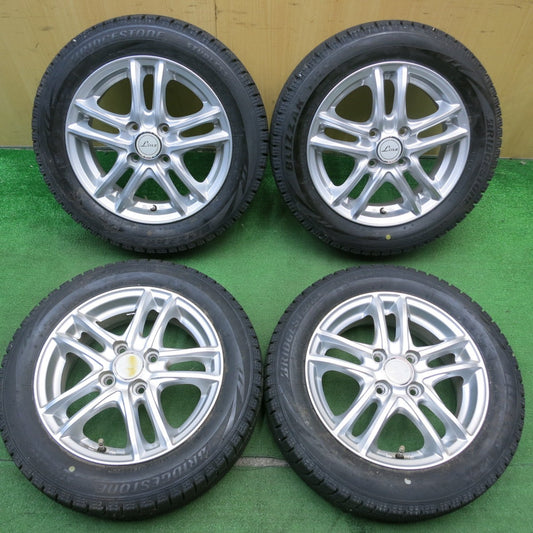 バリ溝！8.5分★スタッドレス 155/65R14 ブリヂストン ブリザック VRX Linz 14インチ PCD100/4H★5042206TNス