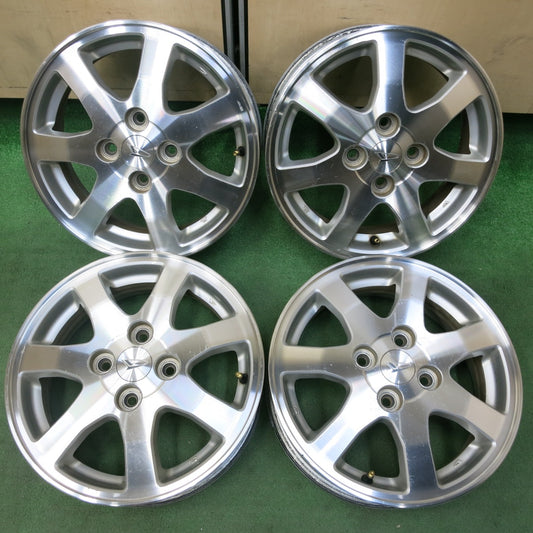 [送料無料] 4本価格★ダイハツ ムーヴ カスタム 純正 ホイール 14インチ 14×4.5J PCD100/4H★4103110SYホ