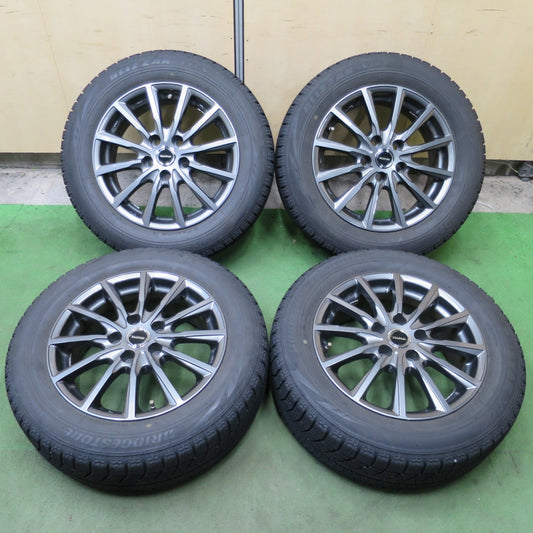 キレイ◎スタッドレス 205/60R16 ブリヂストン ブリザック VRX BALMINUM AR12 バルミナ 16インチ PCD114.3/5H◎6090904NGス