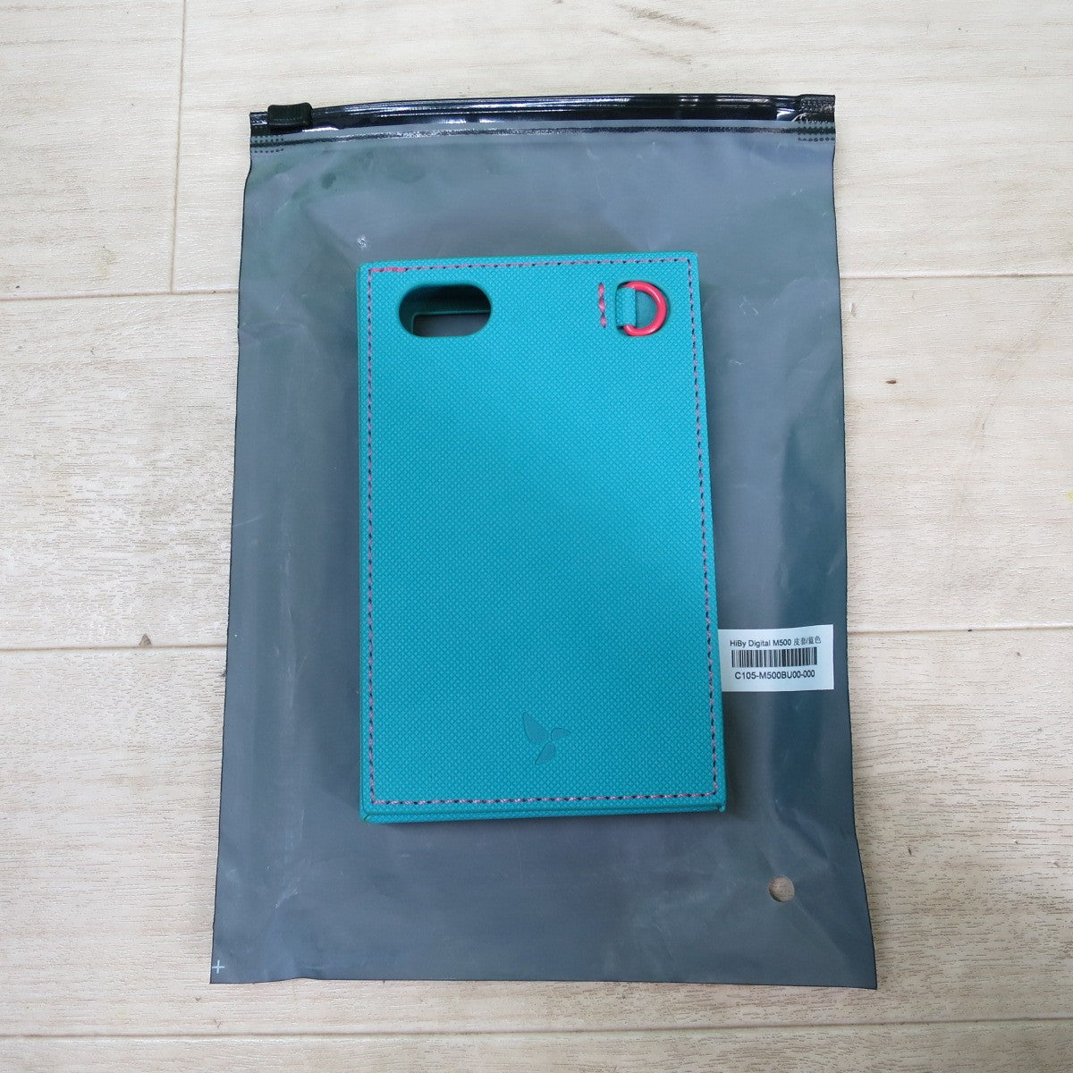 未使用☆HIBY Digital M500 専用 レザー ケース 初音ミク モデル C105-M500BU00-000 Hatsune Miku デジタル オーディオ プレーヤー ケース☆