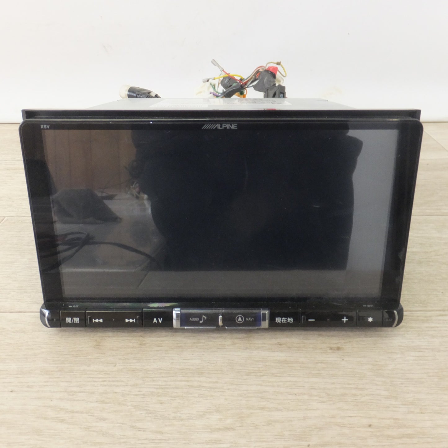 [送料無料] 現状品★アルパイン ALPINE メモリーナビ X9V KTD-X9V-NO2CKD DLW　セキュリティロック　トヨタ ノア ハイブリッド Si 専用(49)★
