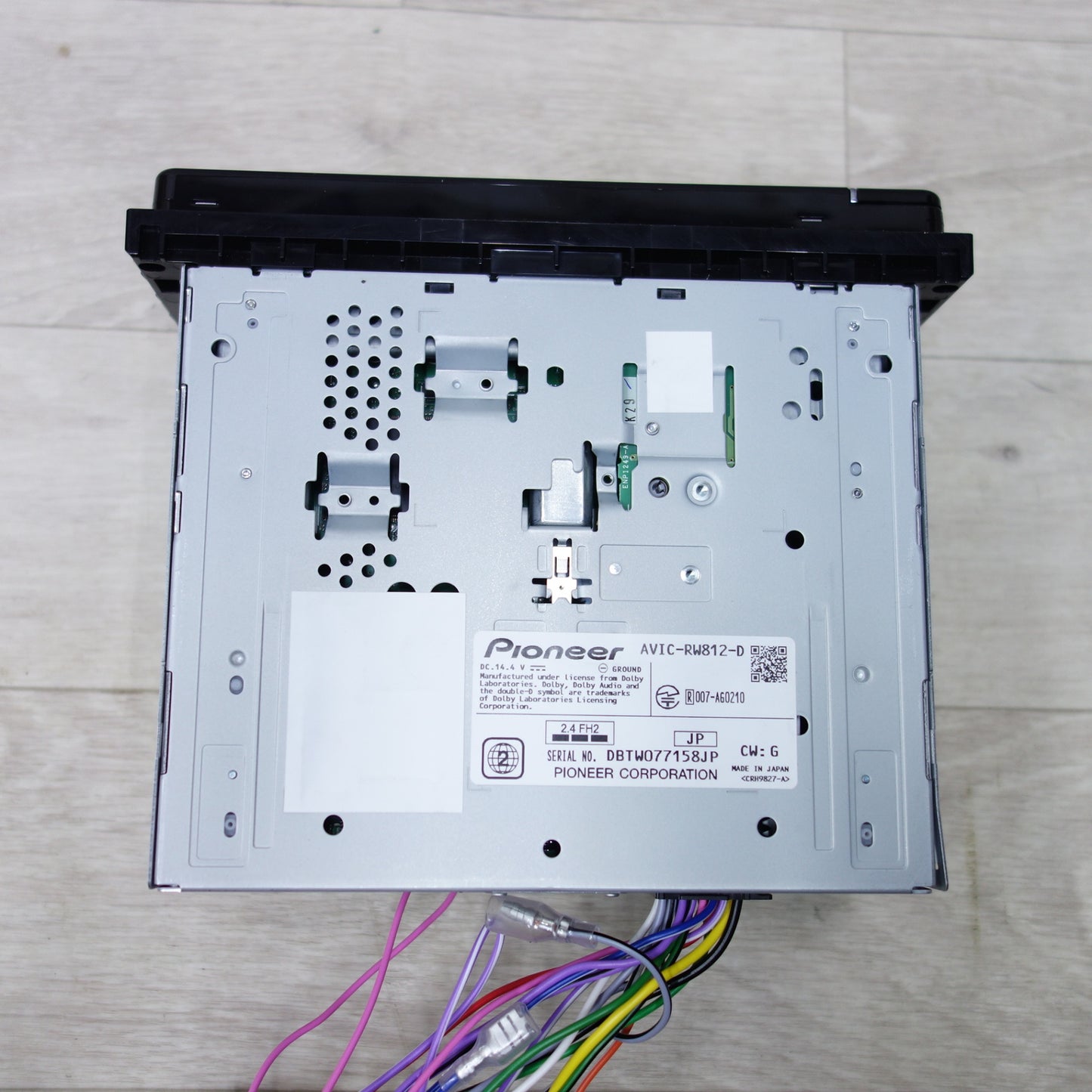 [送料無料] ◆パイオニア carrozzeria カロッツェリア AVIC-RW812-D 7V型 楽ナビ 200mm  Bluetooth カーナビ ナビゲーション Pioneer 地図データ 2021年◆