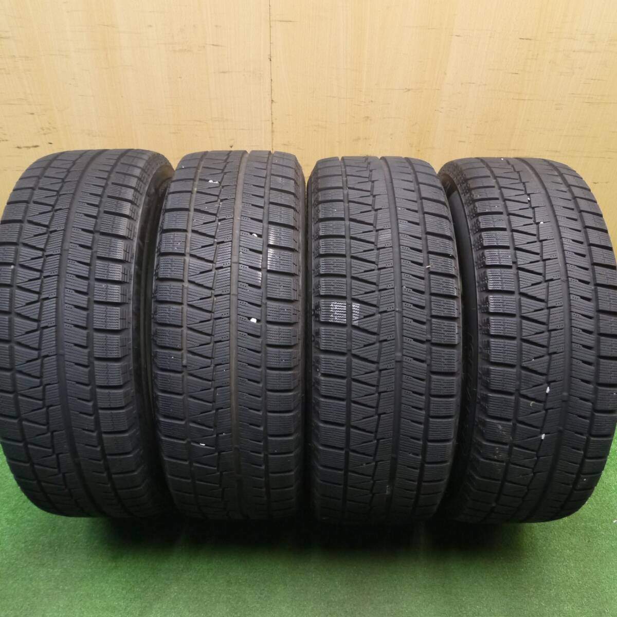 バリ溝！23年！キレイ！9.5分★プジョー 等 MAK アンチバス 205/55R16 スタッドレス ブリヂストン アイスパートナー2 16インチ PCD108/4H★4122304Hス
