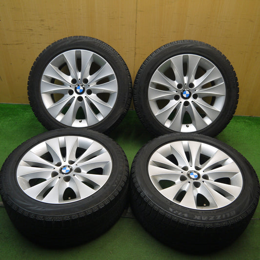 キレイ★BMW 5シリーズ E60 純正 BBS 225/50R17 スタッドレス ブリヂストン ブリザック VRX 17インチ PCD120/5H★5071403Hス