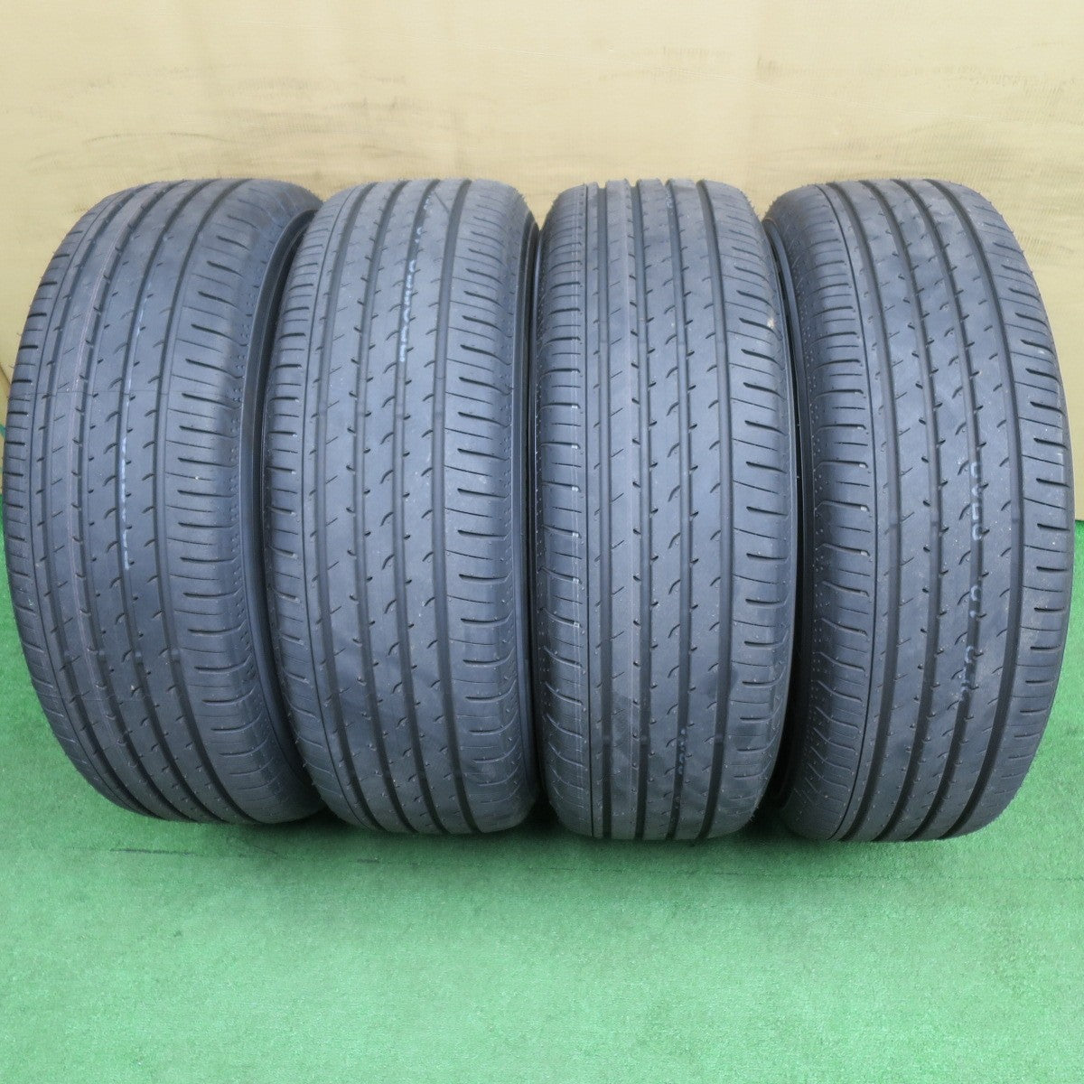 新車外し！26年★トヨタ 40系 アルファード ヴェルファイア 純正 225/65R17 ヨコハマ アドバン V03 17インチ PCD120/5H★6022301NKノ