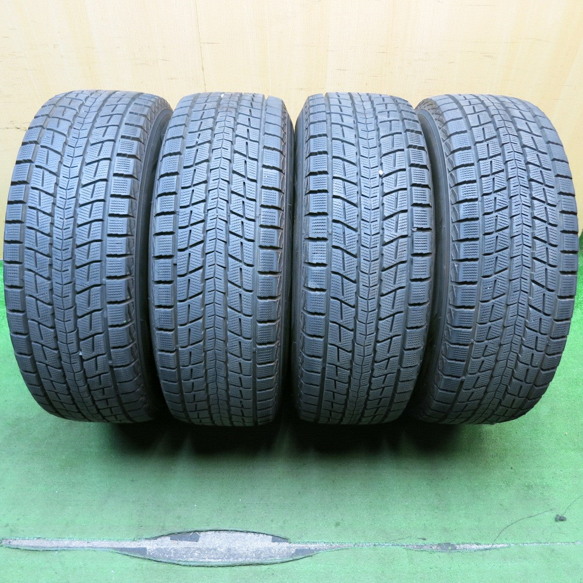 バリ溝！キレイ！9.5分★トヨタ 150系 ランクル プラド 純正 265/65R17 スタッドレス ダンロップ ウインターマックス SJ8 17インチ PCD139.7/6H★5072605HAス