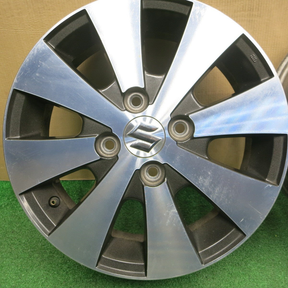 4本価格★スズキ MH22S ワゴンR スティングレー 純正 ホイール 14インチ 14×4.5J PCD100/4H★6021404NKホ
