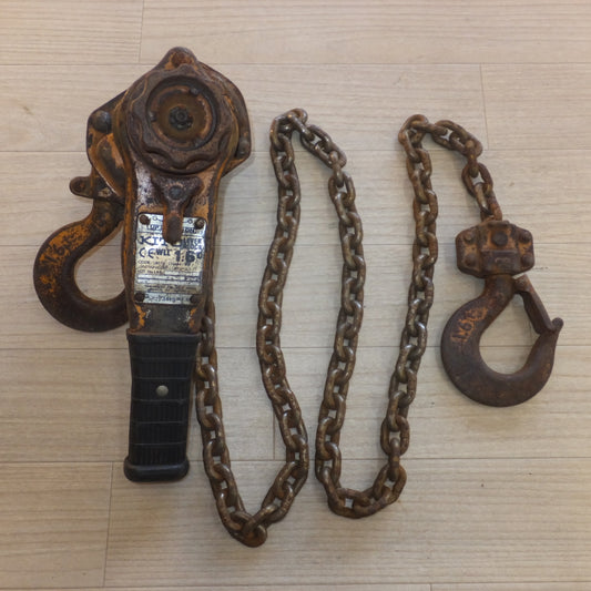 [送料無料] ★キトー KITO レバーブロック LB016 L5A 1.6t 1600kg　CHAIN:V-7.1(2)★