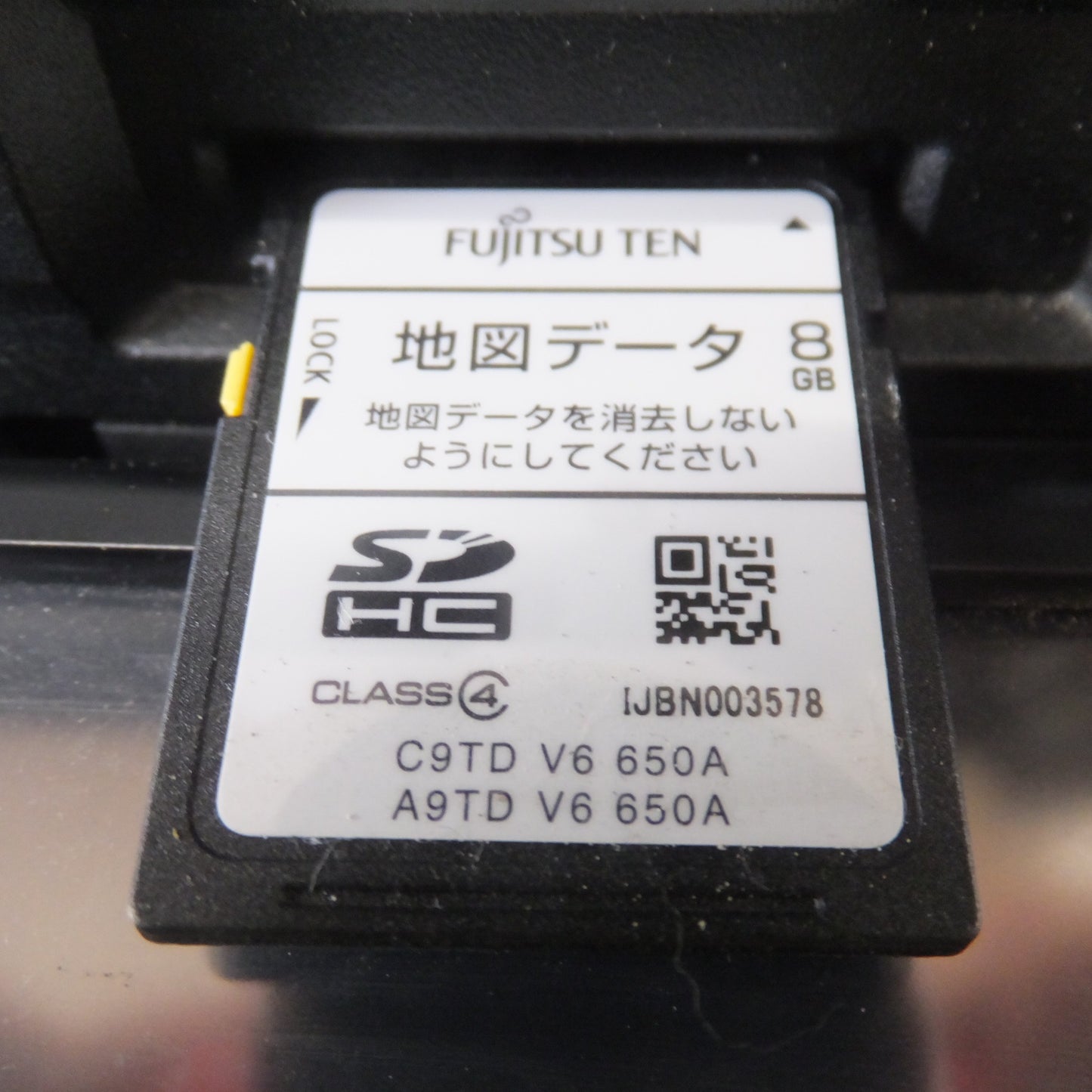 [送料無料] ★富士通テン製 マツダ 純正 メモリーナビゲーション CA9TD A9TD-V6-650A(21)★