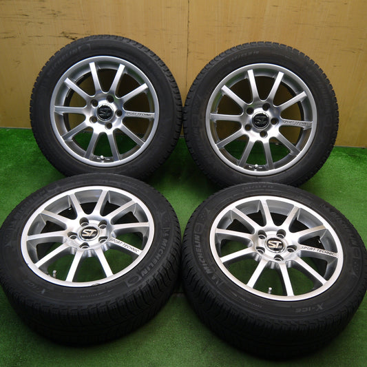 4本価格★ワーゲン ゴルフ 等 SPORT TECHNIC 205/55R16 スタッドレス ミシュラン X-ICE XI3 スポーツテクニック 16インチ PCD112/5H★5042508Hス