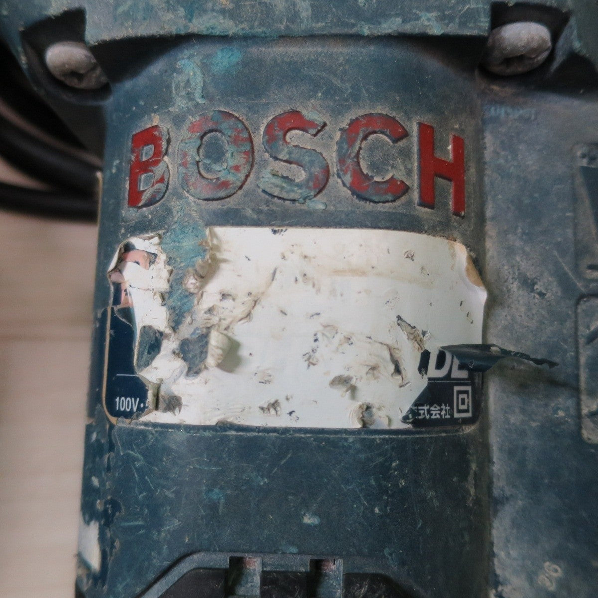 [送料無料] ジャンク☆BOSCH 電動 ハンマー ドリル 100V GBH5-40DE ケース付き ボッシュ 電動 工具☆