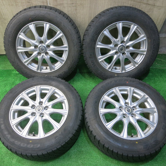 キレイ★プリウス 等 195/65R15 スタッドレス グッドイヤー アイスナビ6 JOKER ジョーカー 15インチ PCD100/5H★5051601NJス
