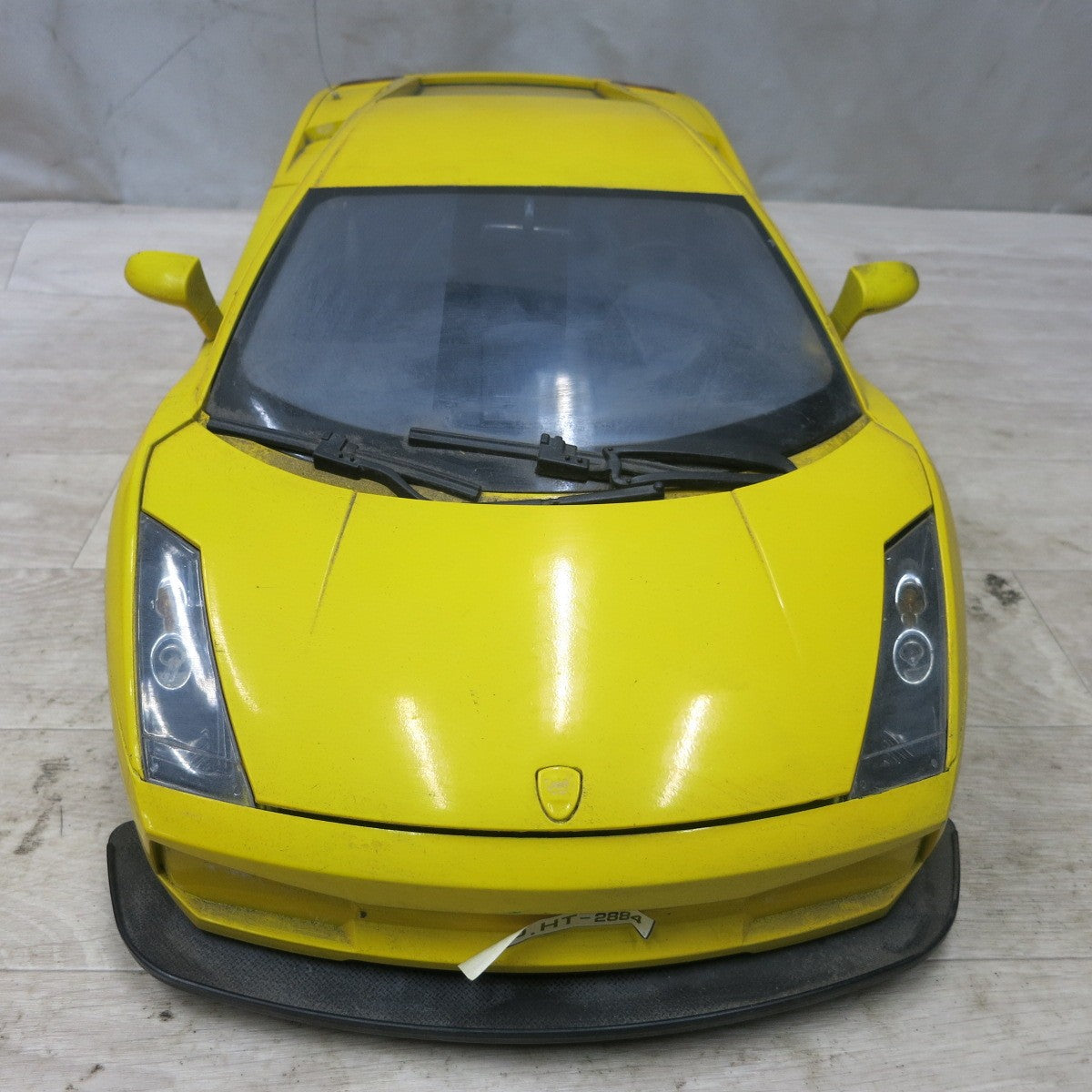 [送料無料] ◆ランボルギーニ ラジコン カー ガヤルド  イエロー 黄色 TH-2884 おもちゃ レージングカー 現状品◆