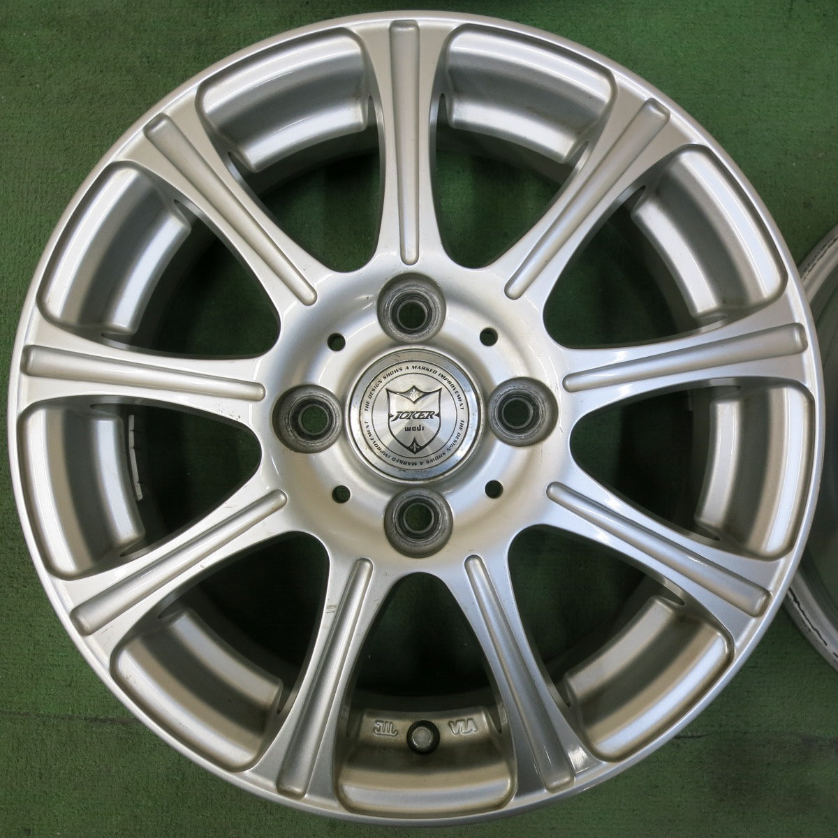 4本価格★JOKER weds 14インチ ホイール ジョーカー 14×4.5J PCD100/4H★5051308SYホ