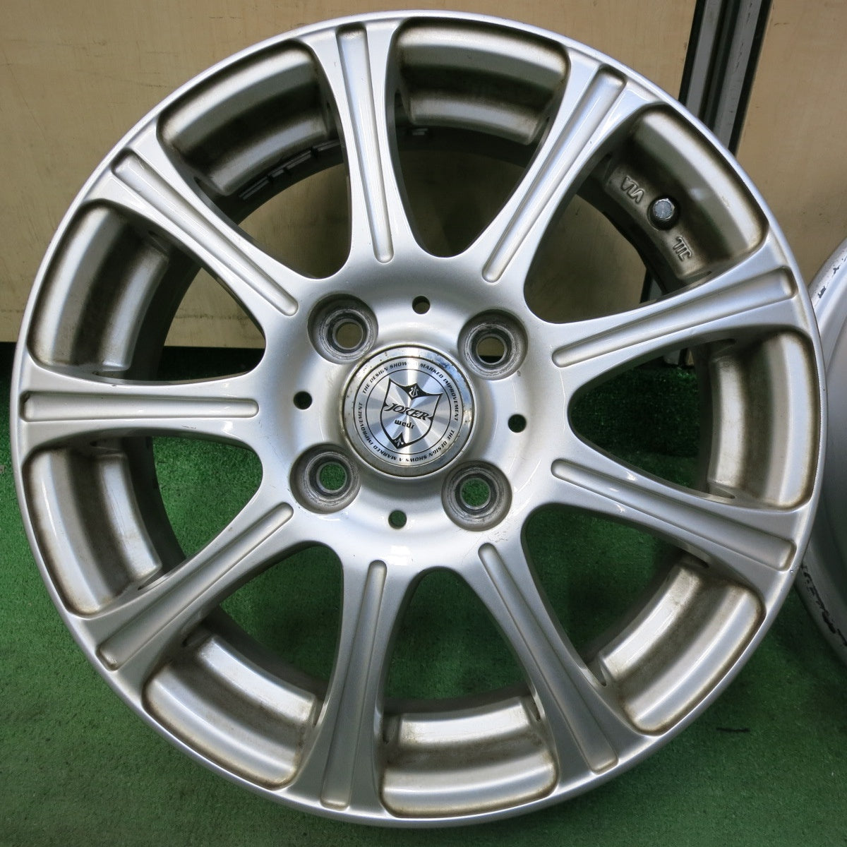 4本価格★JOKER weds 14インチ ホイール ジョーカー 14×4.5J PCD100/4H★5051308SYホ