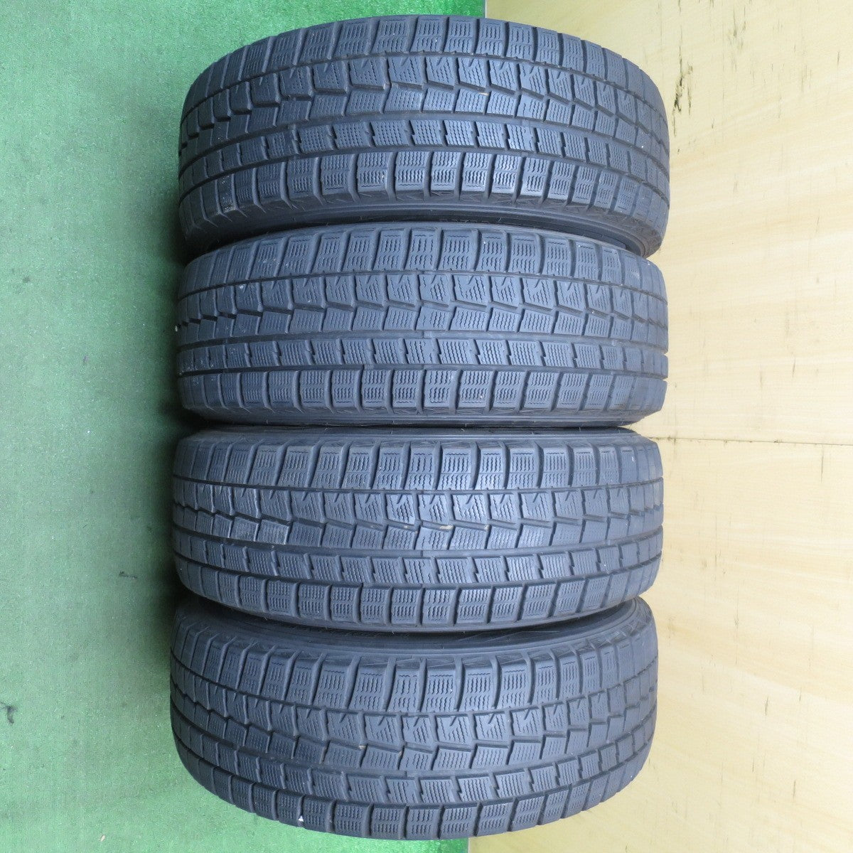 バリ溝！9分★スタッドレス 215/65R16 ダンロップ ウインターマックス WM01 smart MANARAY SPORT スマート マナレイ スポーツ PCD114.3/5H★5052701NJス