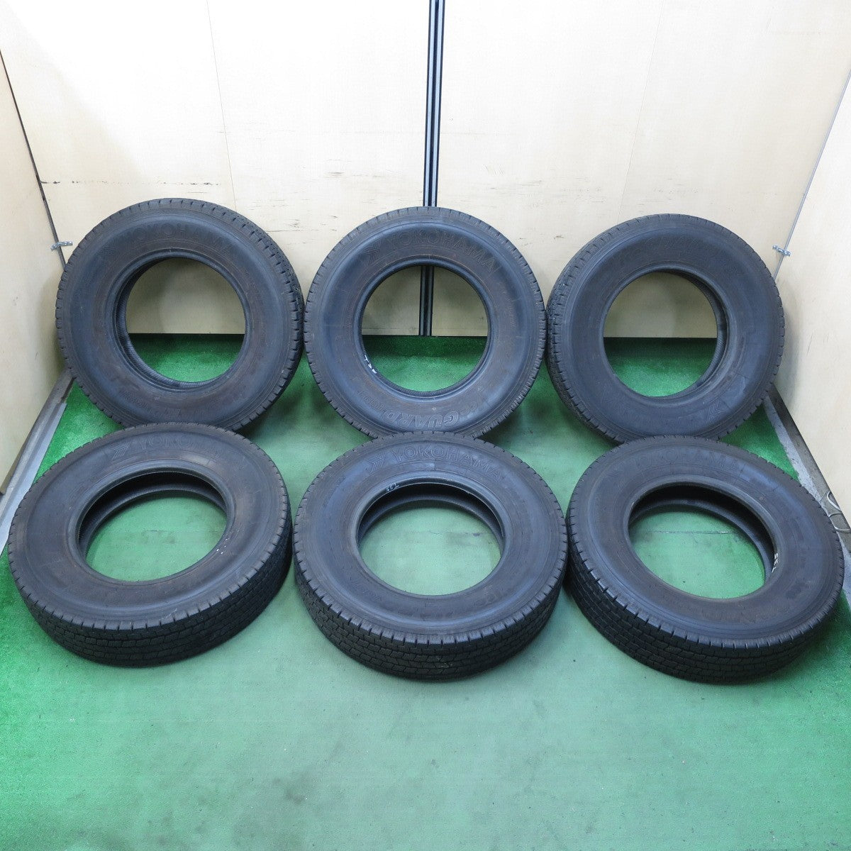 6本価格！22年★トラック タイヤ 205/85R16 117/115L 12PR スタッドレス ヨコハマ アイスガード iG91 16インチ★5061508イスタ