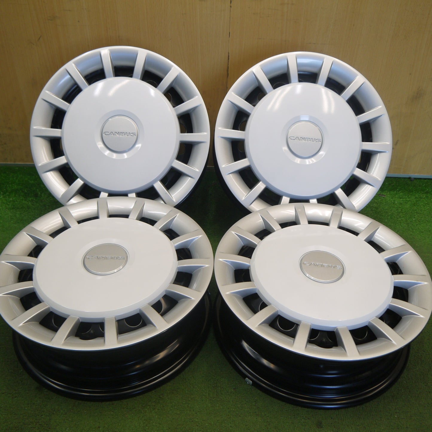 新車外し★ダイハツ ムーヴ キャンバス 純正 スチール ホイール 14インチ 14×4.5J PCD100/4H★6071405Hホ