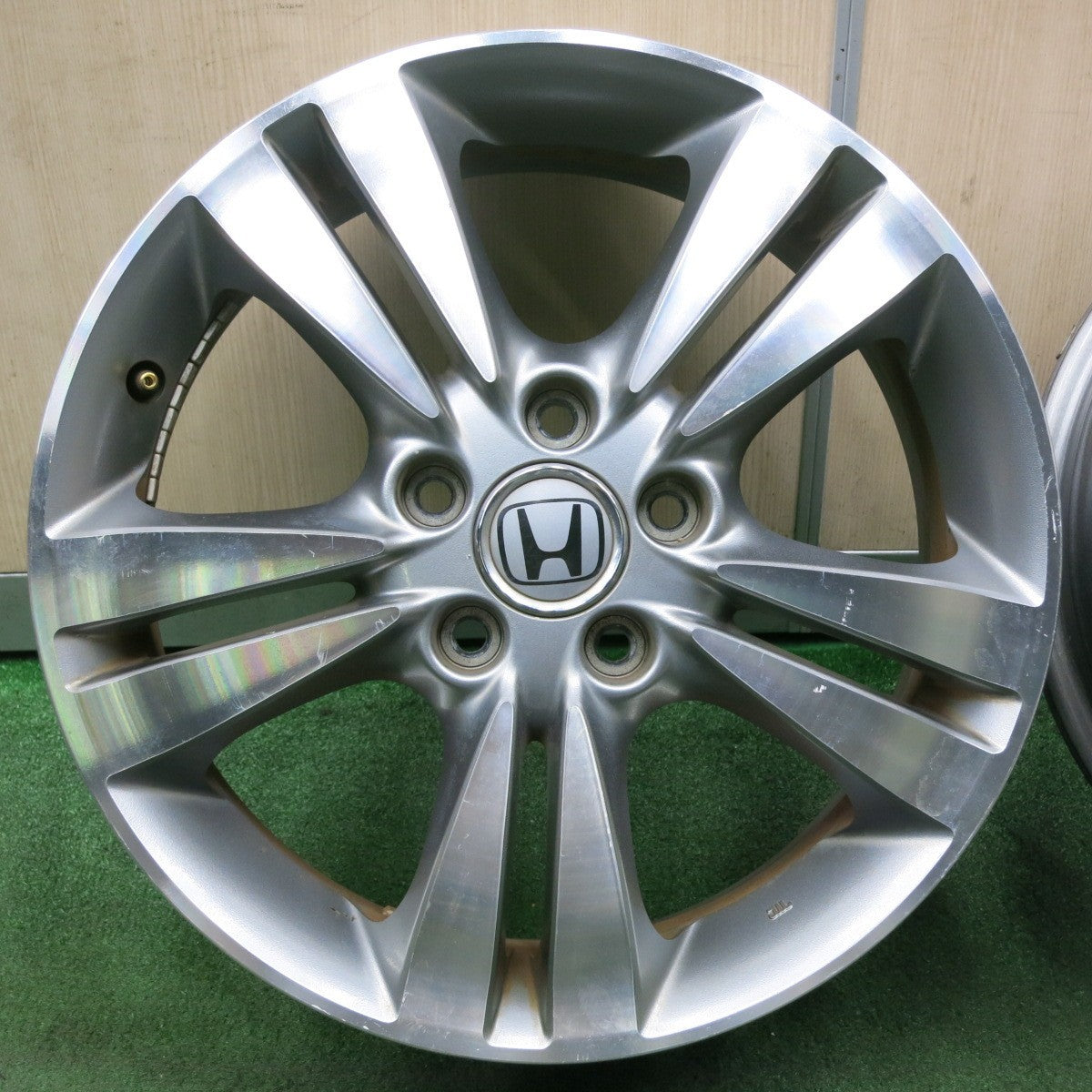 *送料無料* 4本価格★ホンダ ストリーム RSZ 純正 ホイール 17インチ 17×6J PCD114.3/5H★4061701NJホ