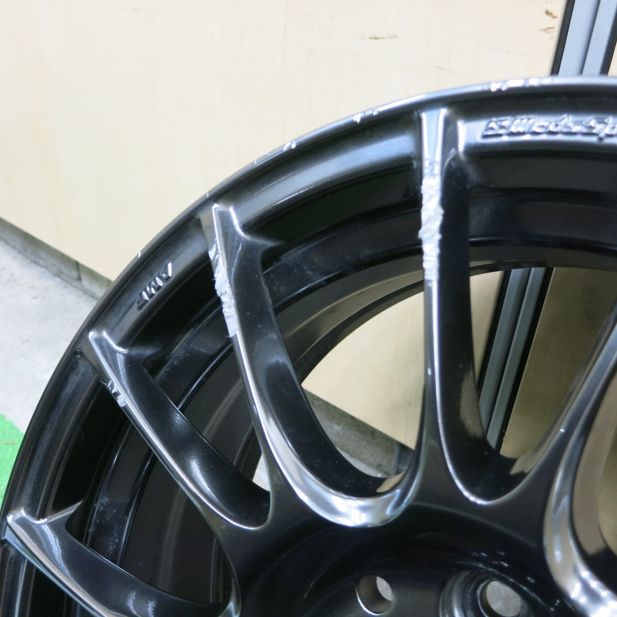 [送料無料] 1本価格★wedsSport AMF SA-72R ウェッズスポーツ 16インチ ホイール 16×6.5J PCD100/4H★4110202ナホ