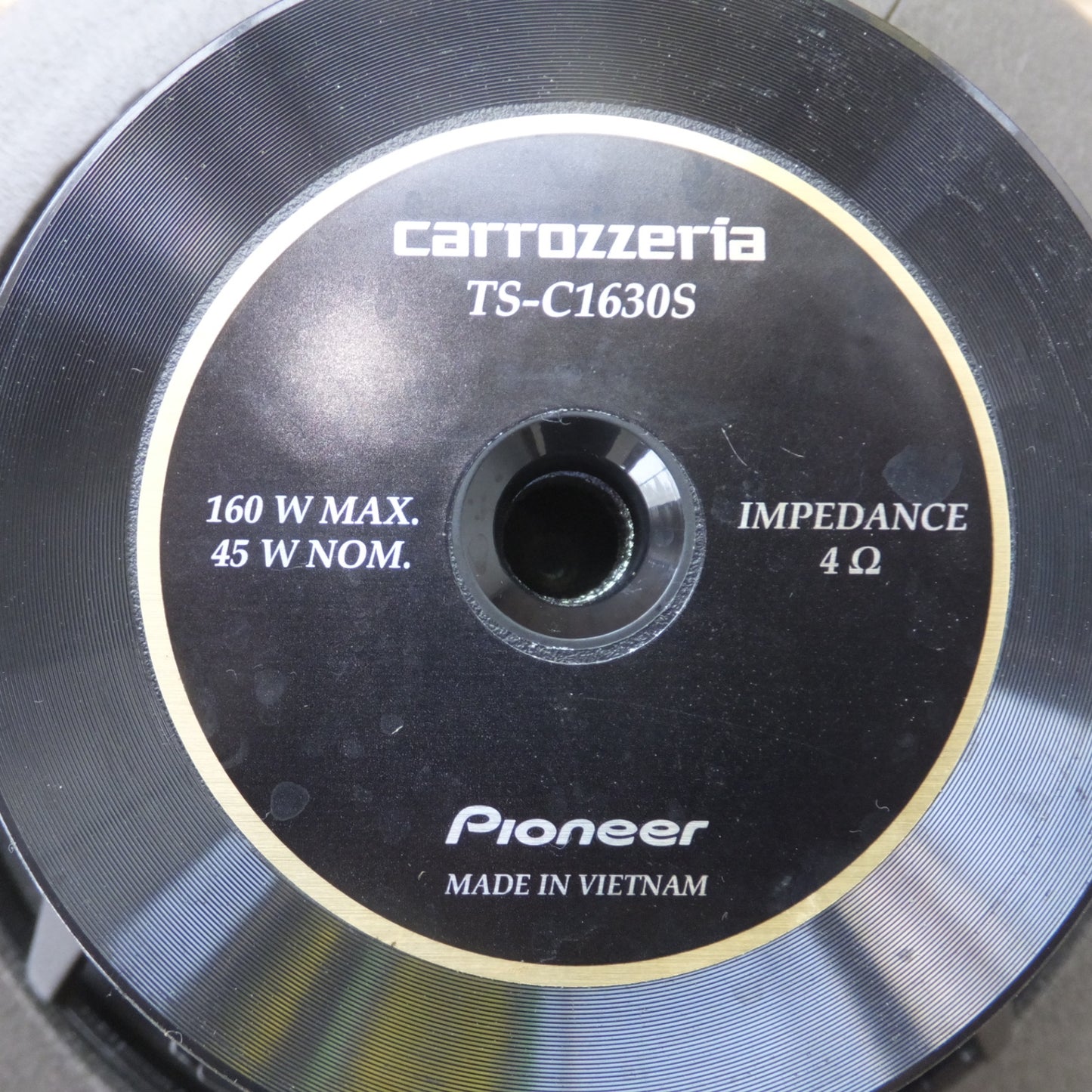 [送料無料] ★カロッツェリア carrozzeria16cm セパレート2ウェイスピーカー TS-C1630S　ウーファー トゥイーター ネットワーク セット★
