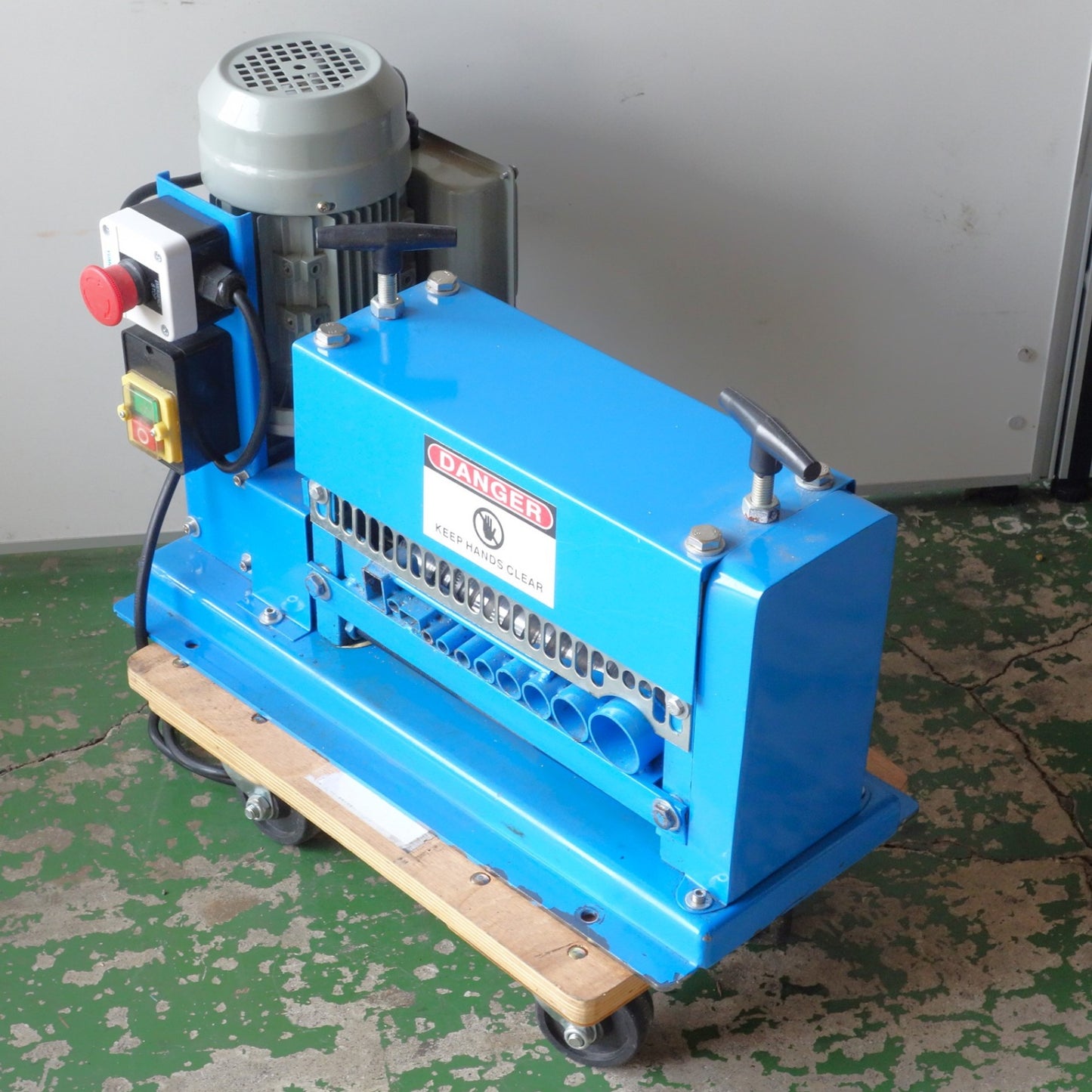 [送料無料] ◆電線 銅線 皮むき機 剥線機 ワイヤー ストリッパー カッター YL7124 メーカー不明◆