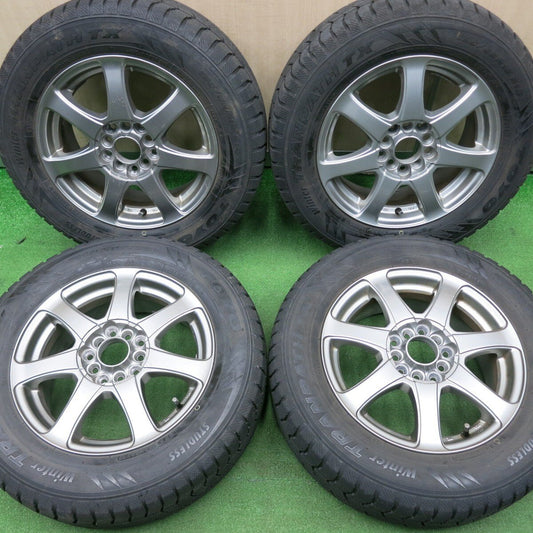 4本価格★スタッドレス 195/65R15 トーヨー ウインター トランパス TX 社外 アルミ PCD100 114.3/5H マルチ★5011903NJス