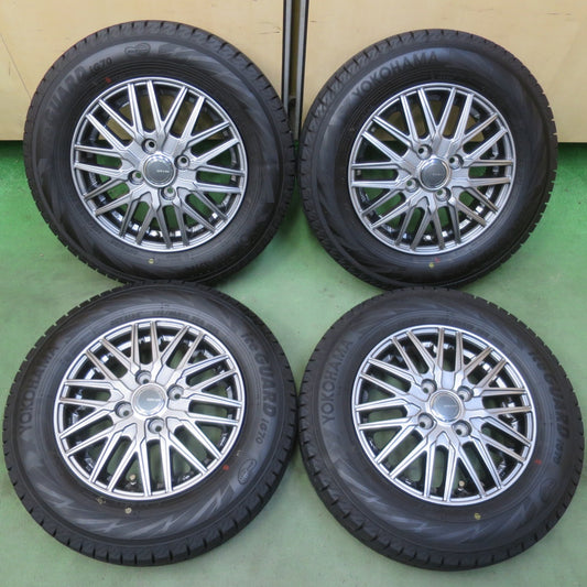 バリ溝！25年！キレイ！ほぼ10分◎スタッドレス 145/80R13 ヨコハマ アイスガード iG70 GRASS グラス 13インチ PCD100/4H◎6100805イス