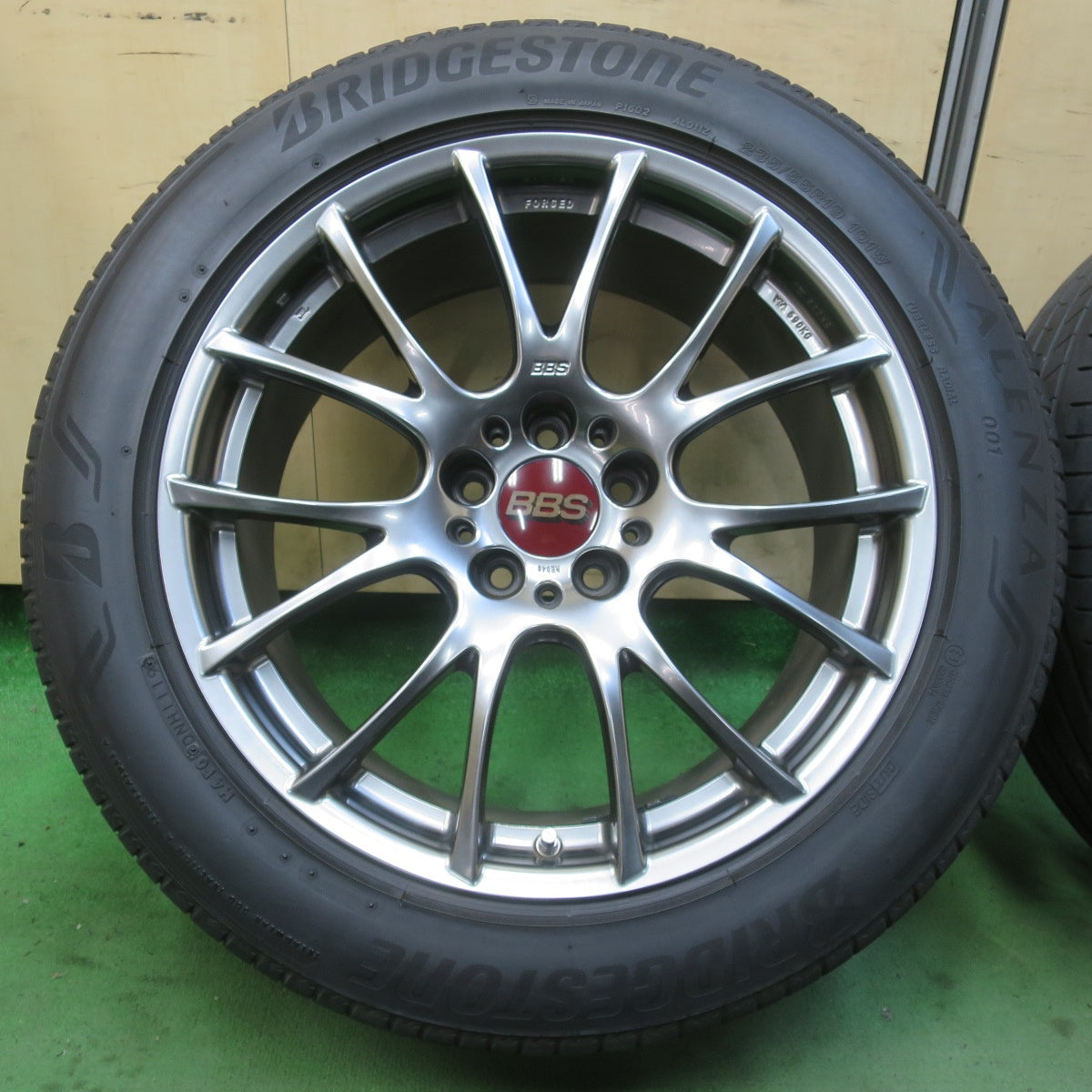 キレイ★BBS RE046 235/55R19 ブリヂストン アレンザ 001 ALENZA 19インチ PCD114.3/5H★6030309イノ