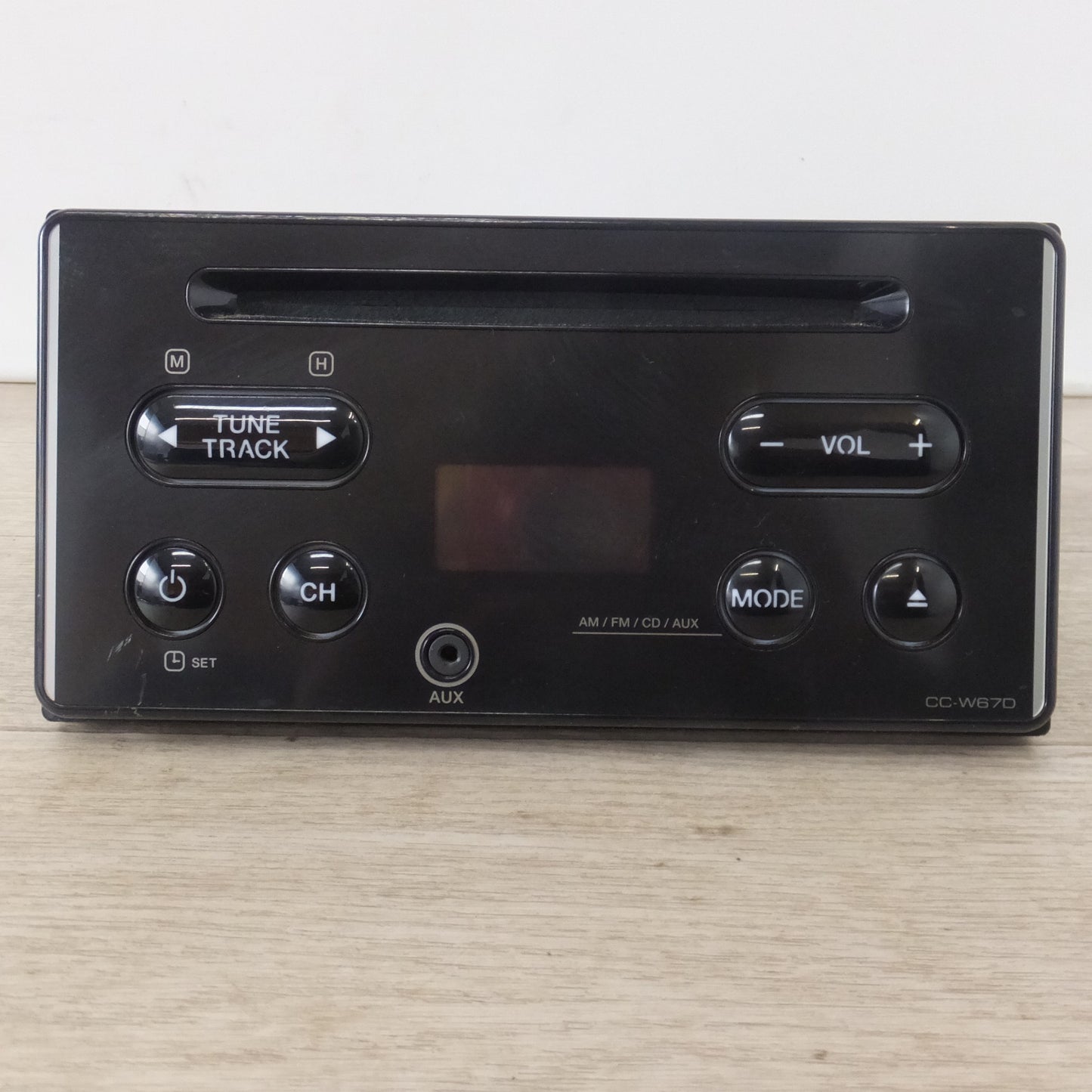 [送料無料] ★クラリオン製 ダイハツ 純正 ワイドシンプルCDチューナー CC-W67D 08600-K9032 PD-2976[40]★