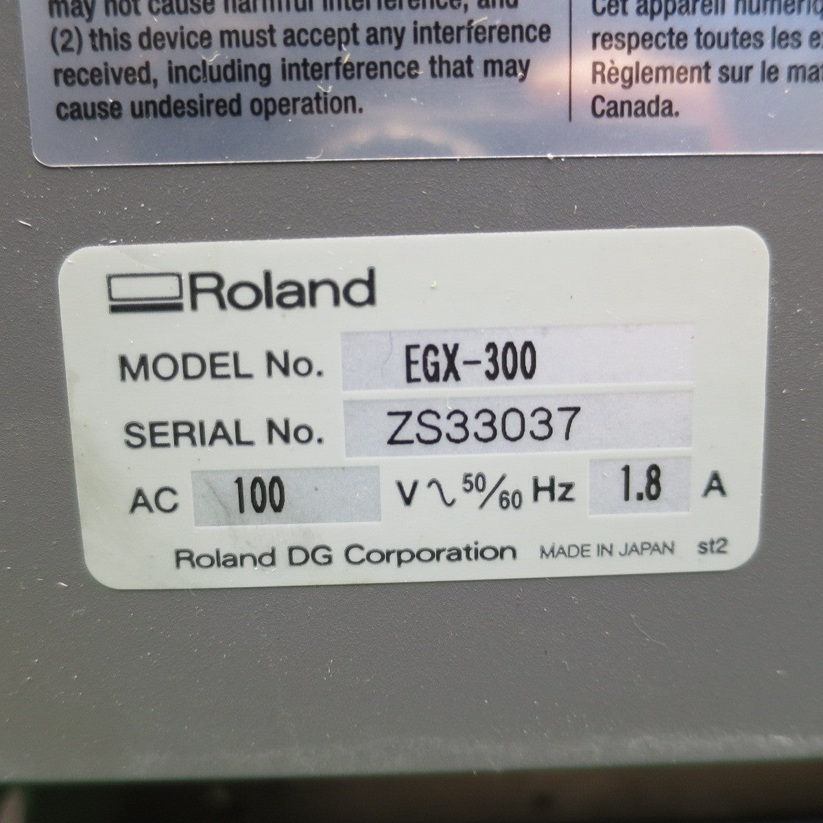 [送料無料] セット！まとめ売り◆Roland ローランド 小型 彫刻機 EGX-300 パソコン 周辺機器 付き NEC PC-VE36H65D Z1 F15T61 現状品◆