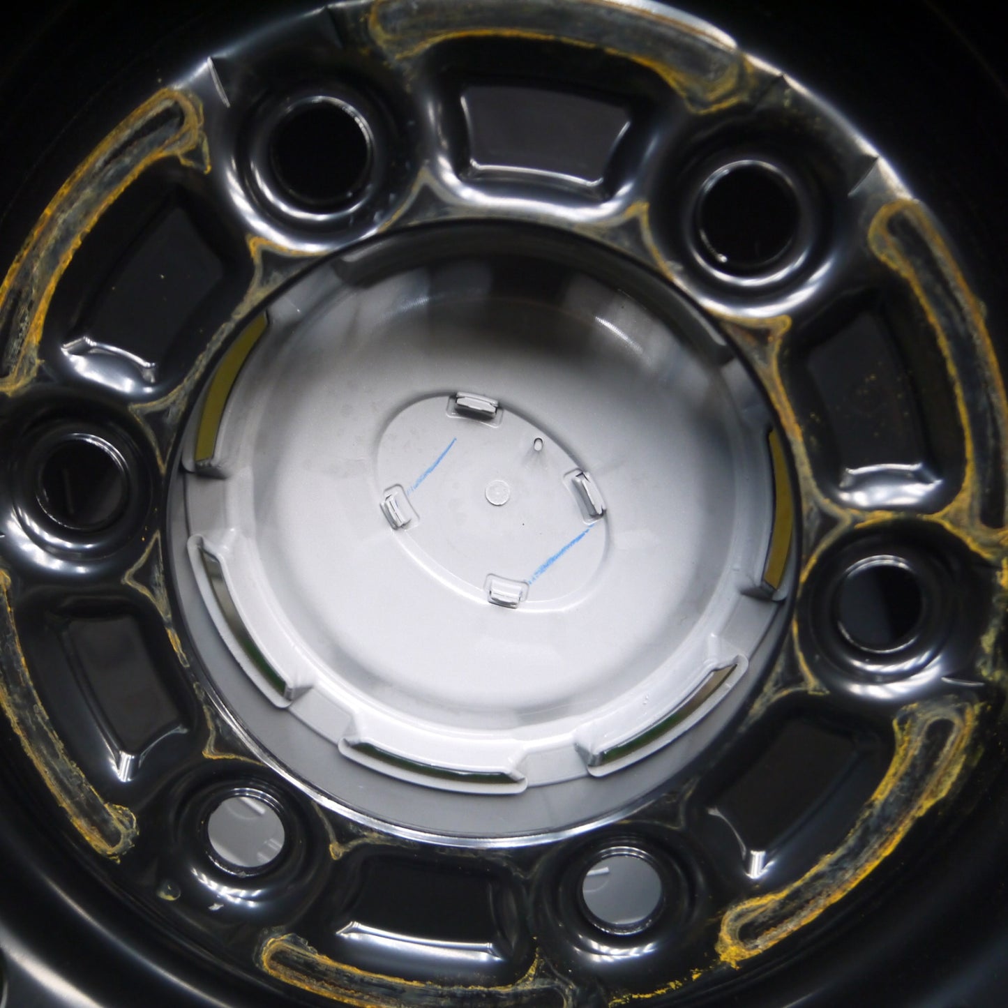 *送料無料* 新車外し★トヨタ 200系 ハイエース 純正 スチール ホイール 15インチ 15×6J PCD139.7/6H★4062502Hホ